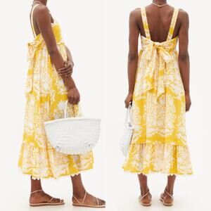 Juliet Dunn Palladio Bow Midi Dress